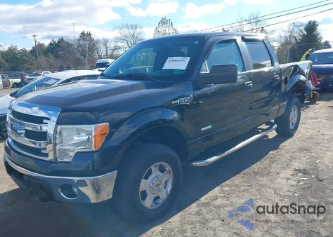 2013 Ford F-150 Xlt from USA, damaged, VIN 1FTFW1ET7DKF73232